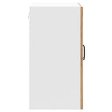 Kitchen Wall Cabinet with Glass Door Lucca Old Wood Engineered Wood 853915