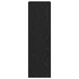 Plant Stand 2 pcs Black Oak 30 x 30 x 100 cm Engineered Wood 899565