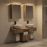 Bathroom Cabinet Set 5 pcs Artisan Oak Engineered Wood 3406286