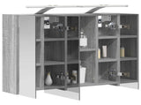 Bathroom Mirror Cabinet Grey Sonoma 60 x 14.5 x 50 cm 889084