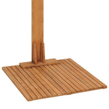 Garden Shower 75x75x210 cm Solid Teak Wood 312276