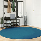 Rug OVIEDO Short Pile Turquoise 200 cm 375613