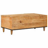 Coffee Table Brown 100 x 54 x 40 cm Solid Mango Wood 4018928