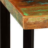 Bar Table Solid Reclaimed Wood 60x60x107 cm 245439