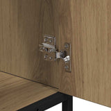 Bathroom Furniture Set 2 pcs Artisan Oak Engineered Wood 3402555