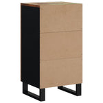 Sideboard with Door 40x31x75 cm Solid Wood Reclaimed 352911