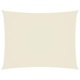 Sunshade Sail Oxford Fabric Rectangular 4x6 m Cream 42299