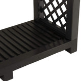 Firewood Rack 114 x 46 x 101 cm PP Anthracite 42041757