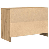 TV Cabinet Artisan Oak 80x35x54 cm Engineered Wood 861795
