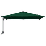 Garden Parasol Green 248.5 x 247.5 x 160 cm Polyester and Steel 42003252