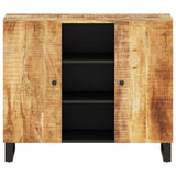 Sideboard with 2 Doors 90x33x75 cm Solid Wood Mango 352925