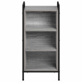 Sideboard Grey Sonoma 40 x 33 x 80.5 cm Engineered Wood 8013797