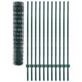 Euro Fence Steel 20x1.5 m Green 142817