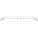 Dog Kennel Silver 45 m Steel 3082167