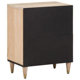 ZNTS Bedside Cabinet 50x33x60 cm Solid Wood Mango 358257