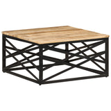 Coffee Table 68x68x35 cm Solid Mango Wood 287364
