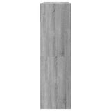 Shoe Cabinet with 2 Flip-Drawers Grey Sonoma 80x34x116 cm 3214411