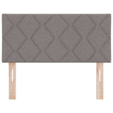 Headboard with Headboard Taupe 100 cm Faux Leather 42007232