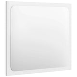2 Piece Bathroom Furniture Set High Gloss White Engineered Wood 804779