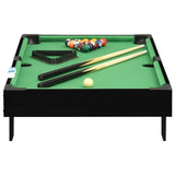 3 Feet Mini Pool Table 92x52x19 cm Black and Green 92500