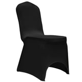 Chair Cover Stretch Black 12 pcs 279091