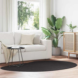 Area Rugs HUARTE Black 140 x 200 cm Polyester 4103750