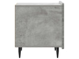 Bedside Cabinet Concrete Grey 43 x 34.5 x 52 cm Engineered Wood 894341