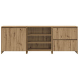 Sideboard 3 pcs Artisan Oak 70 x 41 x 75 cm Engineered Wood 3393158