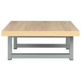 Two Piece Bathroom Furniture Set Ceramic Oak 279327