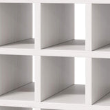 Wine Rack 2 pcs White 56 x 25 x 56 cm Solid Pine Wood 893313