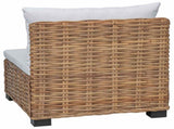 Middle Sofa with Cushions GENDT Natural Rattan Natural 42034388