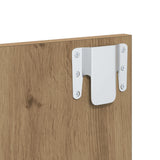 Headboard With Cabinet 3 pcs Artisan Oak Engineered Wood 3415902