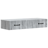 Wall-Mounted Side Table Grey Sonoma 87.5 x 34.5 x 17 cm 899011