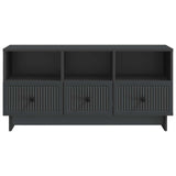 TV Cabinet with Drawer Black 102 x 34.5 x 50 cm Engineered Wood 893986