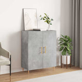 Sideboard Concrete Grey 69.5x34x90 cm Engineered Wood 827712