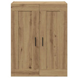 Wall Mounted Cabinet Artisian Oak 69.5x34x90 cm Engineered Wood 857311