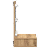 Mirror Cabinet Artisan Oak 60 x 31.5 x 62 cm Engineered Wood 873881