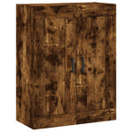 Highboard Smoked Oak 69.5x34x180 cm Engineered Wood 3199878