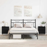 Bedside Cabinet 2 pcs Black Oak 40 x 35 x 50 cm Engineered Wood 862966