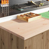 Garage Cabinets 6 pcs Artisan Oak Engineered Wood 3328349