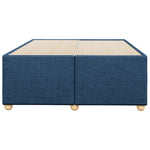 Bed Frame without Mattress Blue 120x190 cm Small Double Fabric 3284721