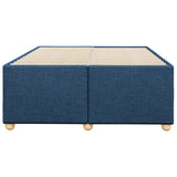 Bed Frame without Mattress Blue 120x190 cm Small Double Fabric 3284721
