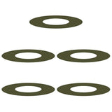 suitable for Flat Tree Rings 5 pcs Olive green 30 / 60 cm Steel 873669