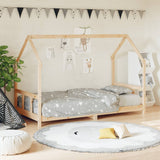 Kids Bed Frame 90x190 cm Solid Wood Pine 835727