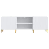 TV Cabinet White 150 x 31 x 50 cm Engineered Wood 894685