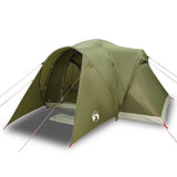 Family Tent Dome 6-Person Olive Green Waterproof 4009464