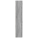 Slim Storage Cabinet Grey Sonoma 30x42.5x225 cm Engineered Wood 3281264