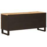 TV Cabinet with Storage Brown 105 x 33 x 46 cm Solid Mango Wood 4018296