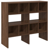Shoe Racks 2 pcs Stackable Brown Oak 89.5x30x40 cm 858852