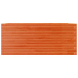 Garden Planter Wax Brown 110x60x45.5 cm Solid Wood Pine 847285